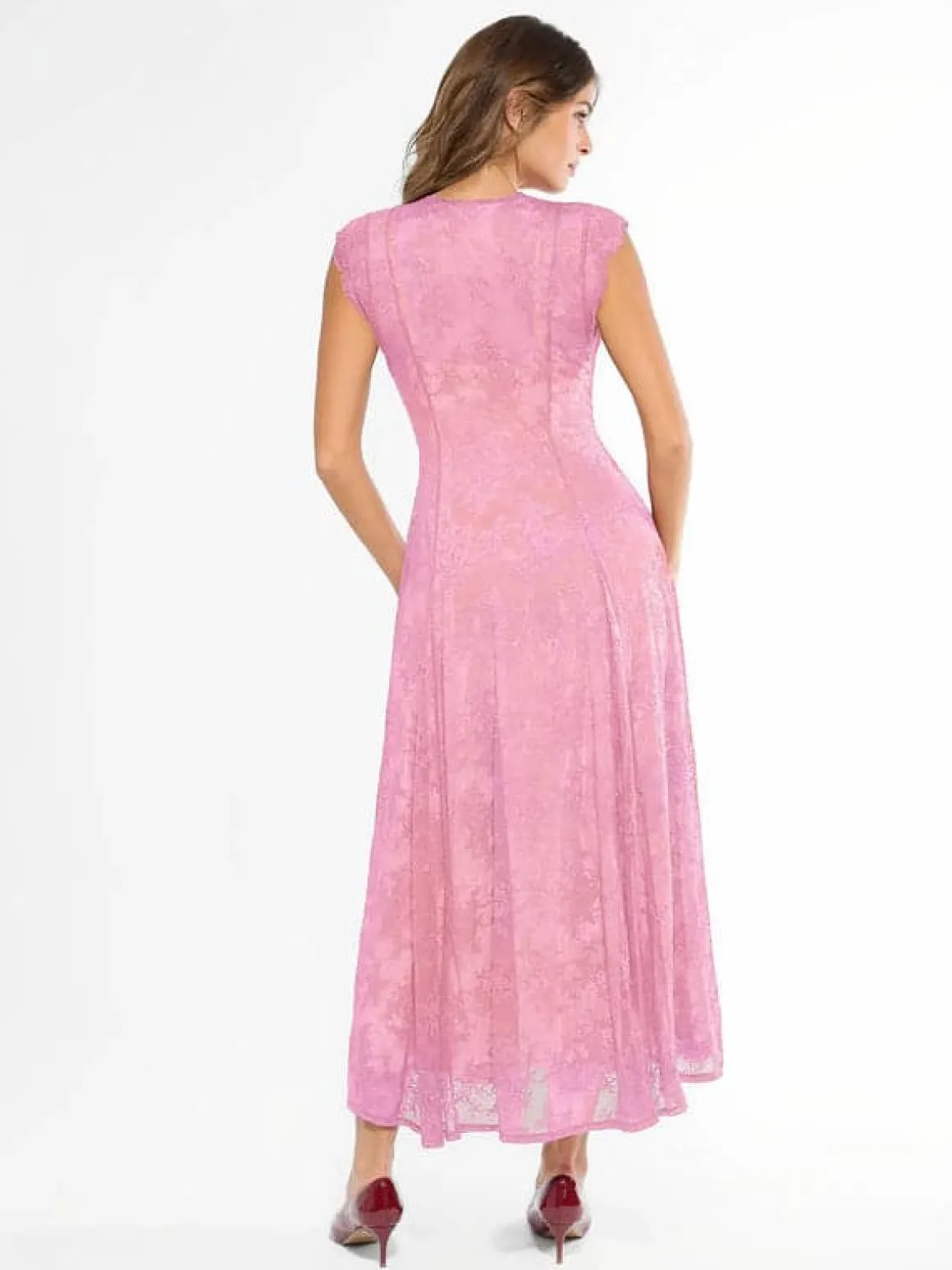 Shapewear Lace Fantasy Mini & Maxi Sculpting Dress Set
