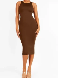 Shapewear Large U-Back Snatched Seamless Dress