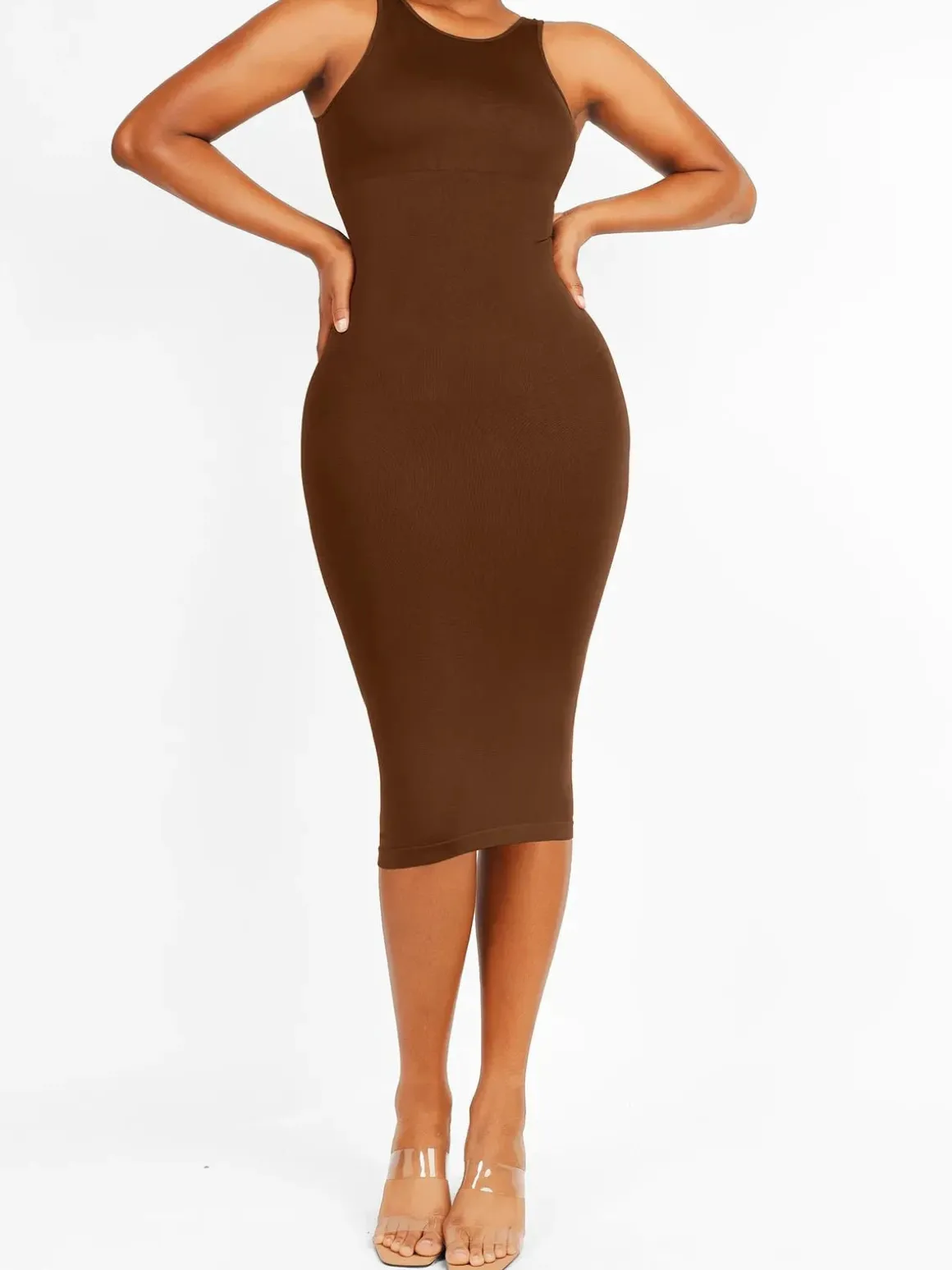 Shapewear Large U-Back Snatched Seamless Dress