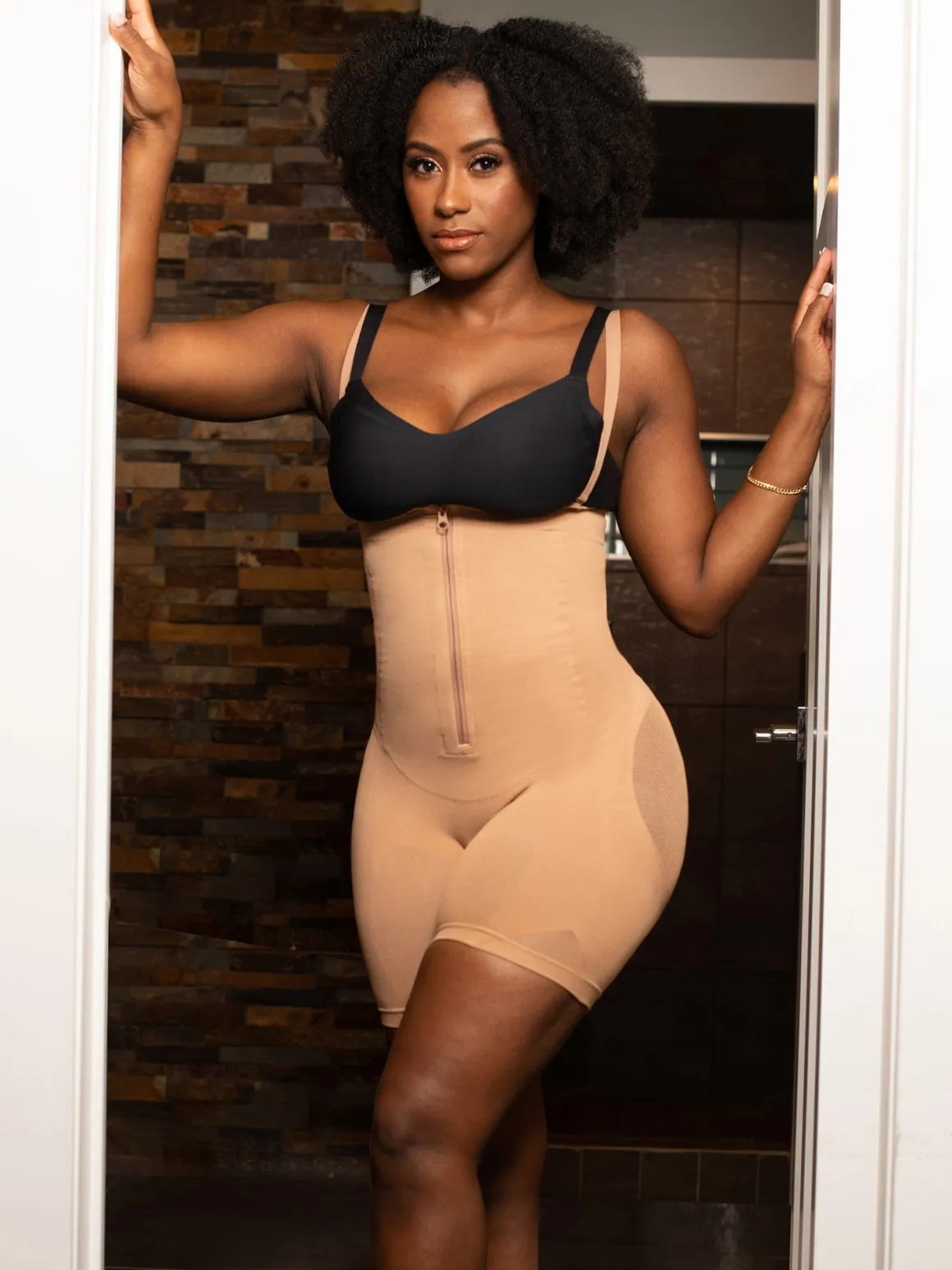 Shapewear Mesh Tummy Control Butt Lifter Bodysuit