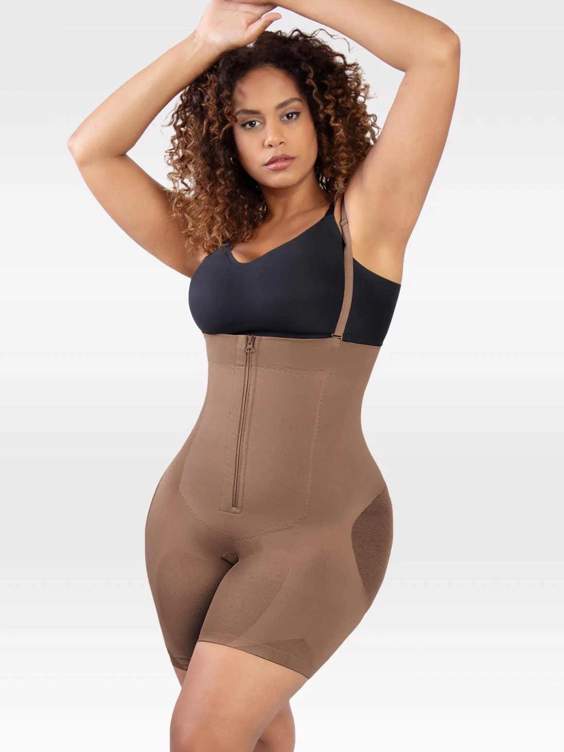 Shapewear Mesh Tummy Control Butt Lifter Bodysuit