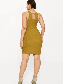 Shapewear Metallic Sculpting Dress