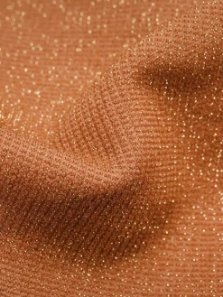 Shapewear Metallic Seamless Tummy-Control Bodysuit