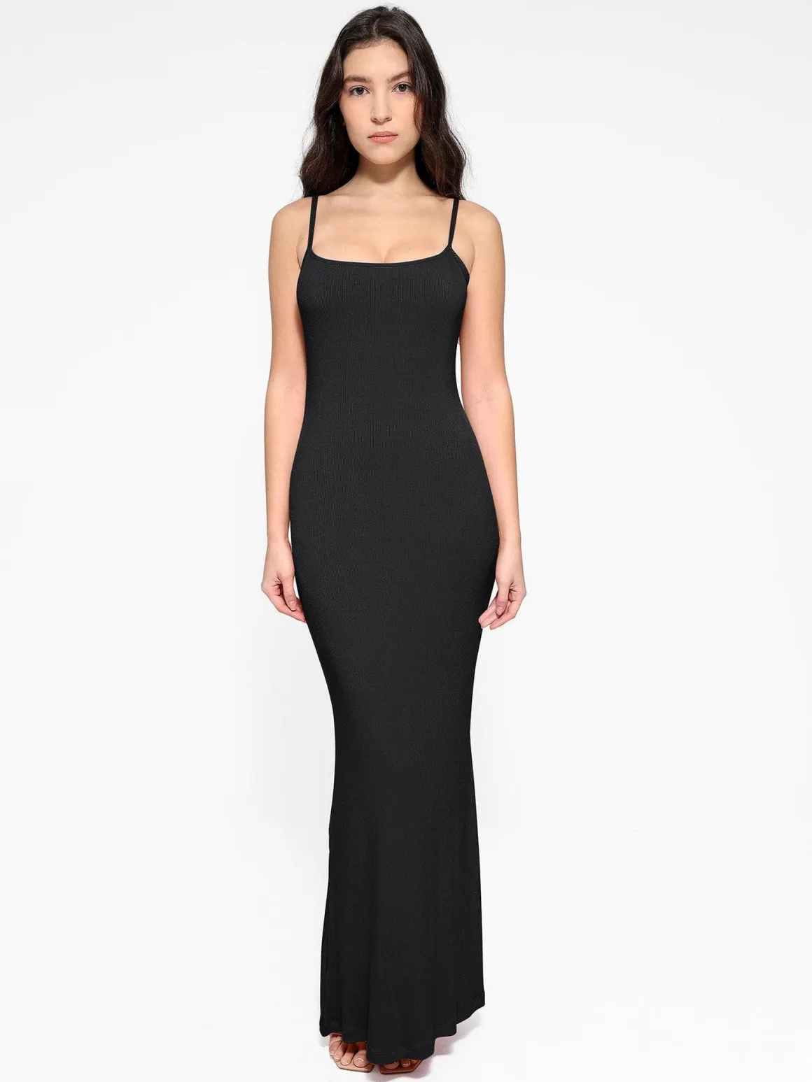Shapewear Modal Dress Sheer Mesh Cover-Up Set