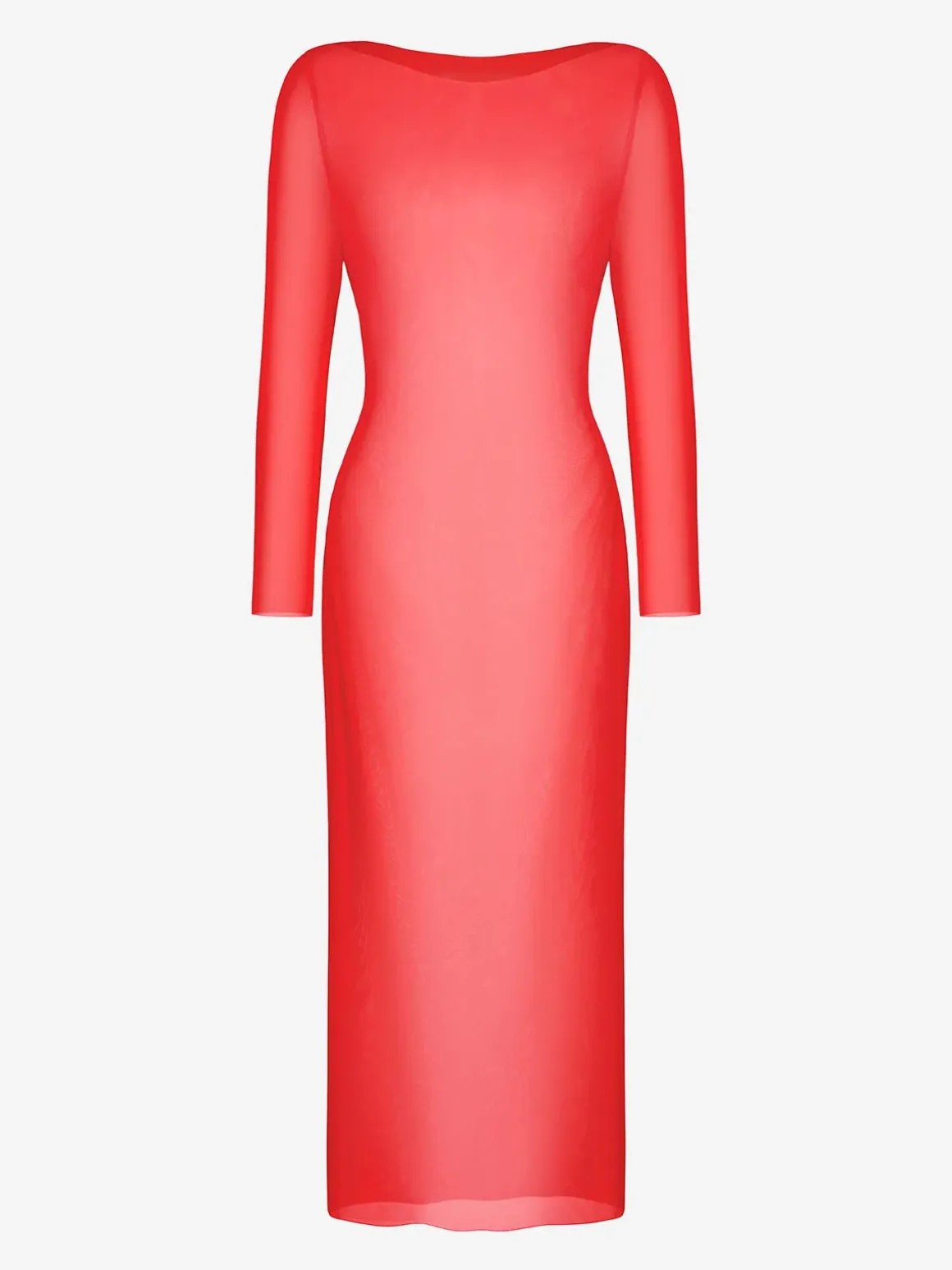Shapewear Modal Dress Sheer Mesh Cover-Up Set