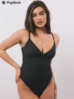Shapewear Modal Sculpting Cami Thong Bodysuit