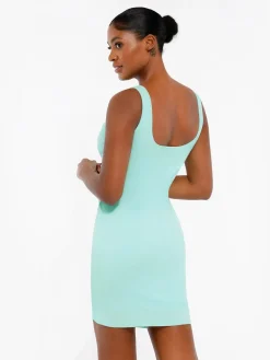 Shapewear Modal Sculpting Inner Lace Cami Mini Dress
