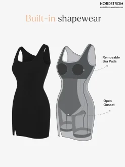 Shapewear Modal Sculpting Mini Tank Dress