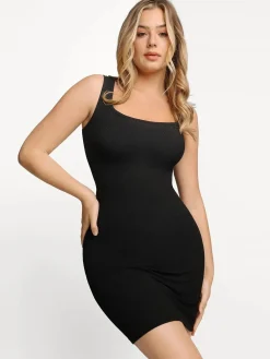 Shapewear Modal Sculpting Mini Tank Dress