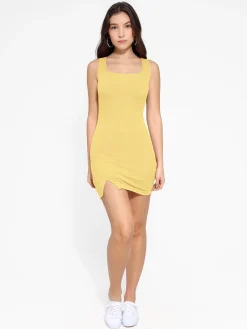 Shapewear Modal Sculpting Mini Tank Dress