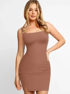 Shapewear Modal Sculpting Mini Tank Dress