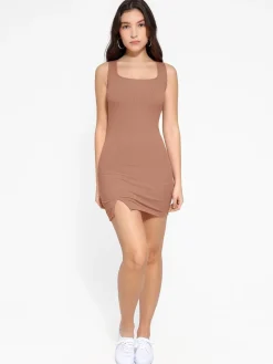 Shapewear Modal Sculpting Mini Tank Dress
