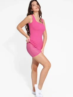 Shapewear Modal Sculpting Mini Tank Dress