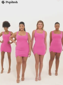 Shapewear Modal Sculpting Mini Tank Dress