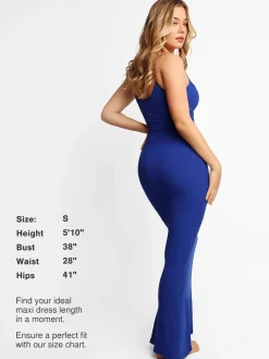 Shapewear Modal Slimming Maxi Slip Dress