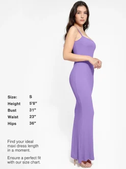Shapewear Modal Slimming Maxi Slip Dress