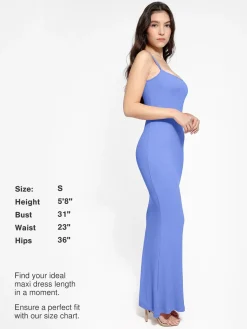 Shapewear Modal Slimming Maxi Slip Dress
