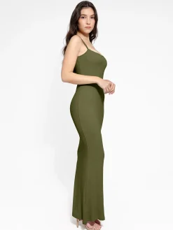 Shapewear Modal Slimming Maxi Slip Dress