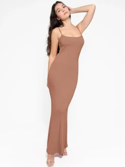 Shapewear Modal Slimming Maxi Slip Dress
