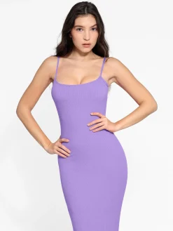 Shapewear Modal Slimming Maxi Slip Dress
