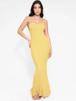 Shapewear Modal Slimming Maxi Slip Dress
