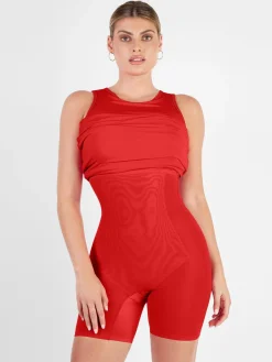 Shapewear Modal Tummy Control Midi Dress