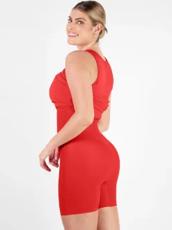 Shapewear Modal Tummy Control Midi Dress