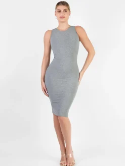 Shapewear Modal Tummy Control Midi Dress
