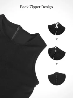 Shapewear Modal Tummy Control Midi Dress