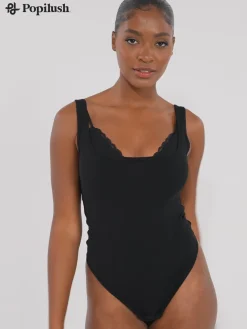 Shapewear Modal Tummy Control Inner Lace Cami Bodysuit