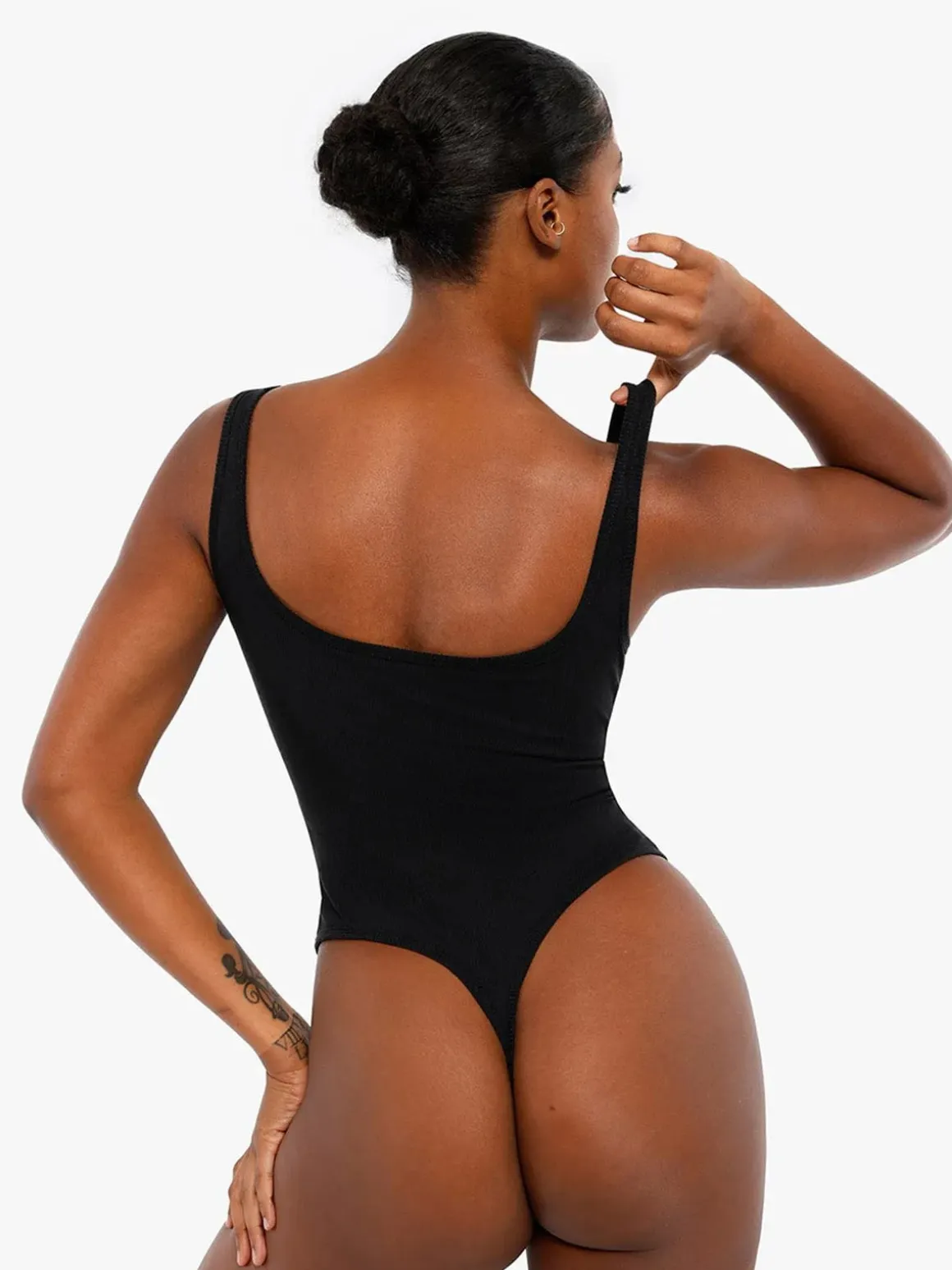 Shapewear Modal Tummy Control Inner Lace Cami Bodysuit