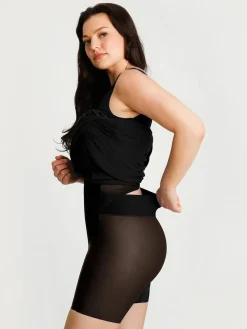 Shapewear Modal Twist Wrap Tummy Control Maxi Dress