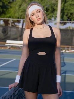 Shapewear Pet Hair Resistant Sculpting Workout Romper