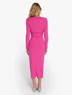 Shapewear Rib Modal Off-the-Shoulder Top Sculpting Skirt Set