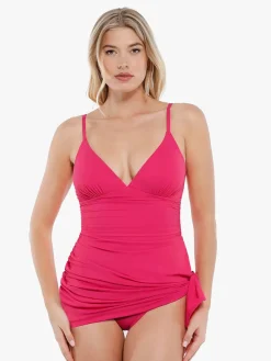 Shapewear Ruched Convertible One-Piece Swimsuit