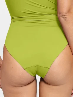 Shapewear Ruched Cross-Front Sculpting One-Piece Swimsuit