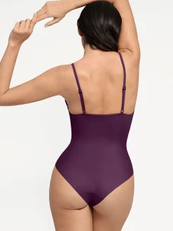 Shapewear Ruched Cross-Front Sculpting One-Piece Swimsuit