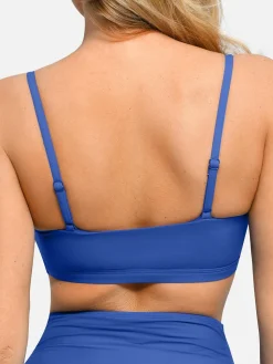 Shapewear Ruched Sculpting Bikini Top and Bottom Set