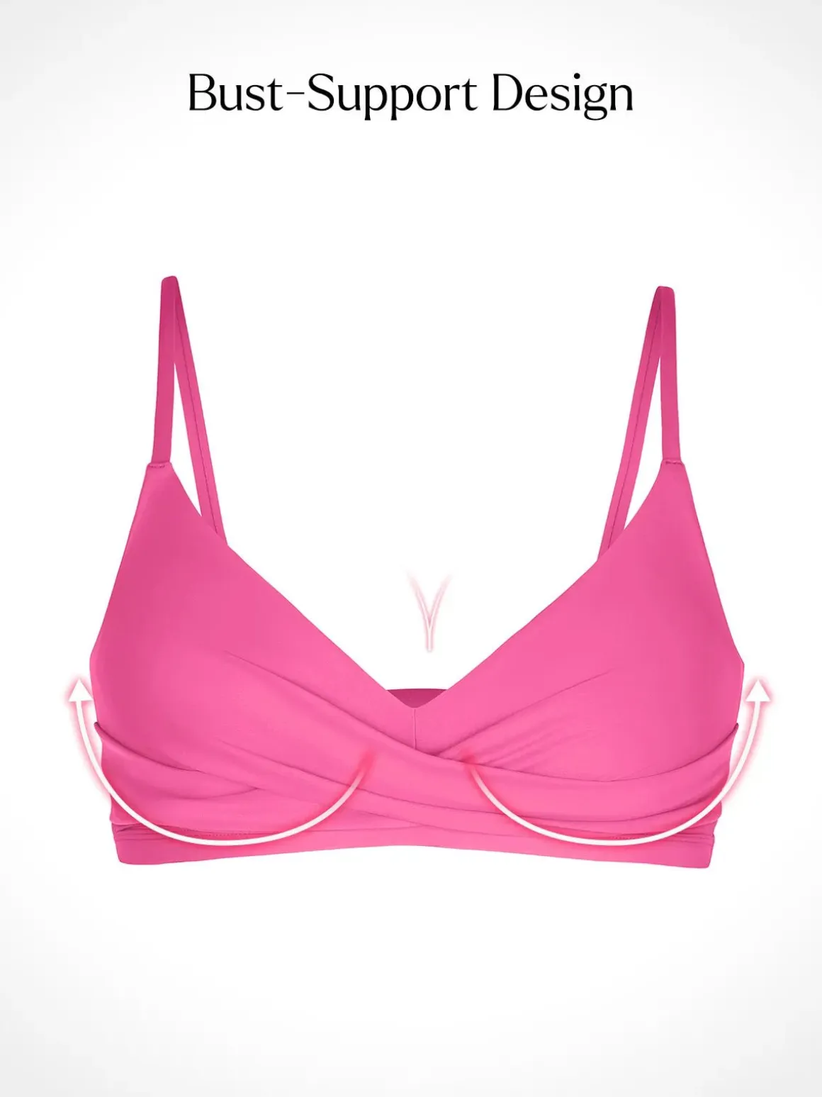 Shapewear Ruched Sculpting Bikini Top and Bottom Set