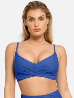Shapewear Ruched Sculpting Bikini Top and Bottom Set