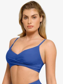 Shapewear Ruched Sculpting Bikini Top and Bottom Set