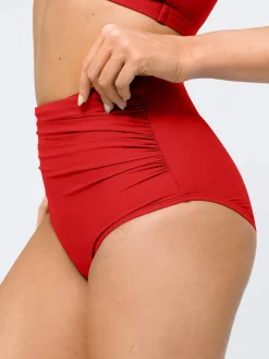 Shapewear Ruched Sculpting Bikini Top and Bottom Set