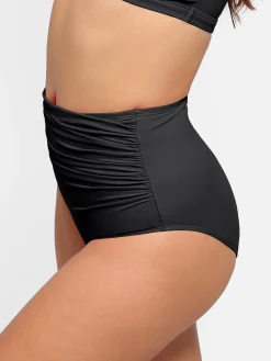 Shapewear Ruched Sculpting Bikini Top and Bottom Set