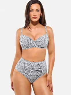 Shapewear Ruched Tummy Control Bikini Set