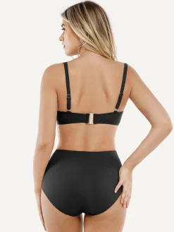 Shapewear Ruched Tummy Control Bikini Set