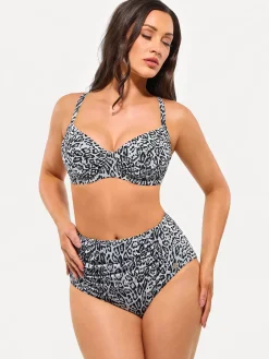 Shapewear Ruched Tummy Control Bikini Set