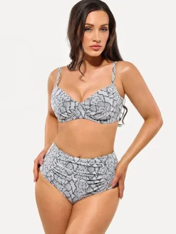 Shapewear Ruched Tummy Control Bikini Set