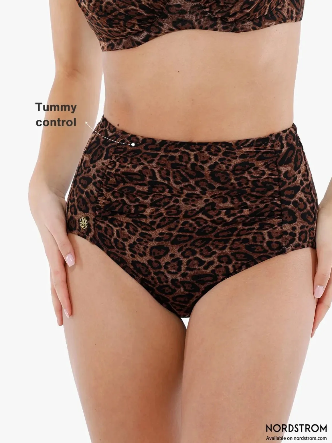 Shapewear Ruched Tummy Control Bikini Brief