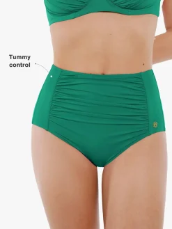 Shapewear Ruched Tummy Control Bikini Brief