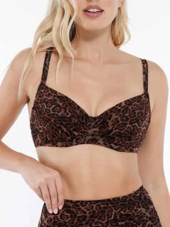 Shapewear Ruched Underwire Bikini Top